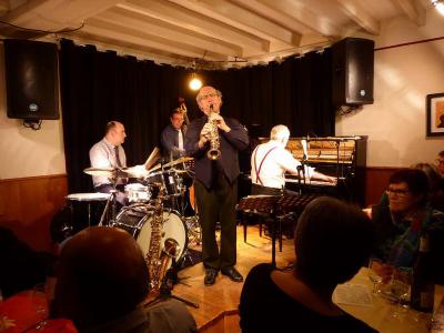 Soirée jazz au restaurant de Salbris les Copains d'Abord avec Mainstream Jazz Quartet
