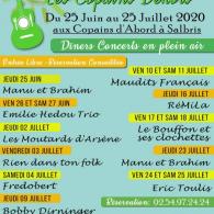 Concerts en plein air aux Copains d'Abord